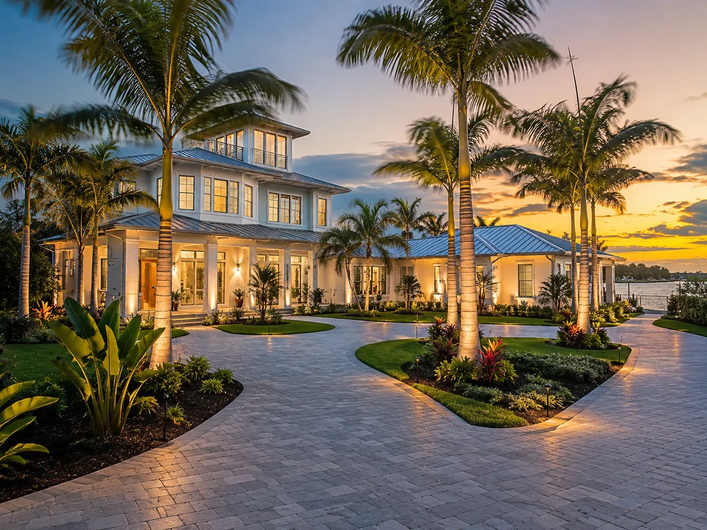 Slate and blue gray paver color family